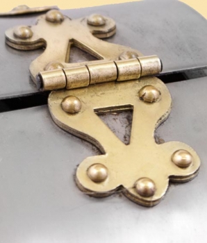 Preview: Lorica Segmentata  - rostfreier Stahl – Größe M