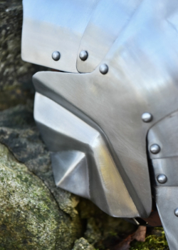 Preview: Kniebuckel  -  Paar  -  15. Jh., Stahl