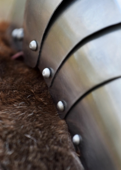 Preview: Kniebuckel  -  Paar  -  15. Jh., Stahl