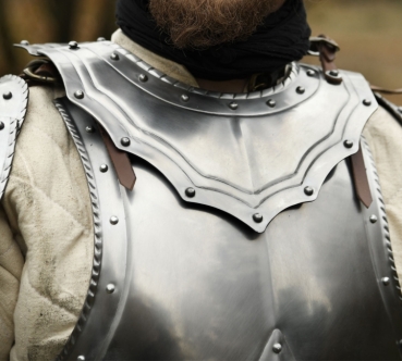 Preview: Gotischer Ringkragen  -  1,2 mm Stahl