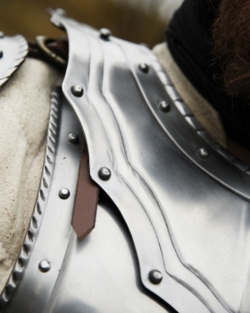 Preview: Gotischer Ringkragen  -  1,2 mm Stahl