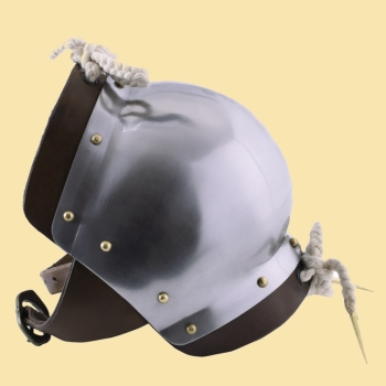 Preview: Kniebuckel  -  Paar  -   Stahl - poliert