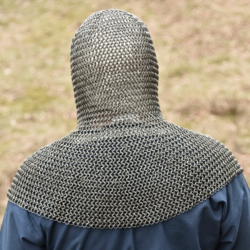 Preview: Kettenhaube aus Federstahl - ID 8mm - unbehandelt