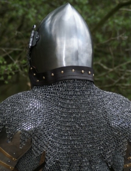 Preview: FRM Kettenbrünne, Flachringe mit 8mm ID, vernietet und gestanzt