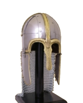 Coppergate Helm mit unvernieteter Kettenbrünne