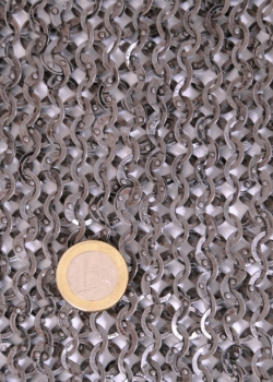 Preview: 2 kg Paket - FRR - lose Kettenringe zum vernieten - ID 8mm - unbehandelt