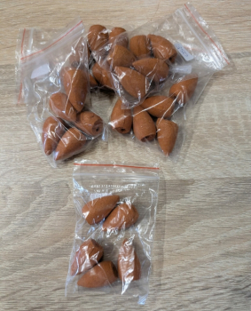 Preview: Rückfluss Räucherkegel - 2. Wahl - orange