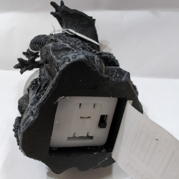 Drache mit Glaskugel- LED-Beleuchtung - 2