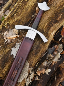 Preview: Hochmittelalter Ritterschwert mit Scheide  -  Schaukampf  -  SK-C