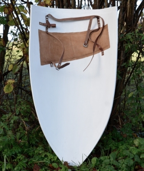 Preview: Grosser Wappenschild aus Holz  -  Rohling  -  zum bemalen