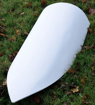 Preview: Grosser Wappenschild aus Holz  -  Rohling  -  zum bemalen