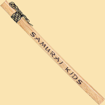 Preview: Trainingsschwert aus Holz - Kindersamurai mit Scheide.