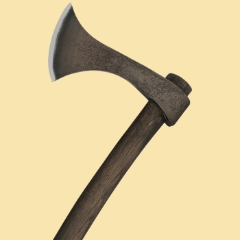 Preview: Franziska  -  Wurfaxt von Paul Chen  -   Antik-Finish