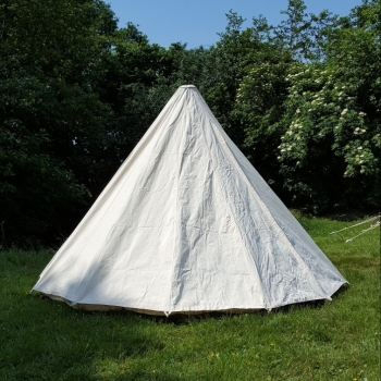 Preview: Einmastzelt Walburg -  3,5 m Ø