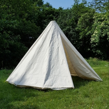 Preview: Einmastzelt Walburg -  3,5 m Ø