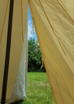 Preview: Einmastzelt Walburg -  3,5 m Ø