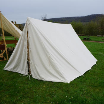 Keilzelt - 3 m x 2,50 m  - natur