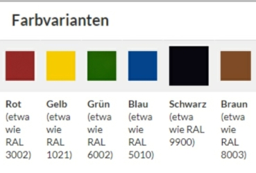 Preview: Baldachin - 3m x 3m - Natur + 1 Farbe