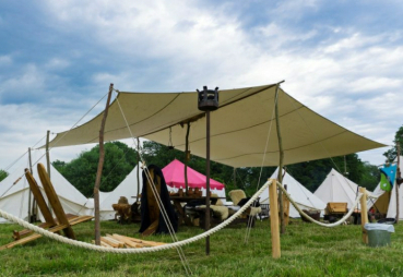 Preview: Lagerplane 7 m x 2 m - farbig