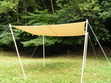 Lagerplane 7 m x 7 m - natur