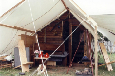 Preview: Lagerplane 10 m x 6 m - farbig