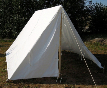 Preview: Keilzelt - 4,50 m x 2,50 m - farbig