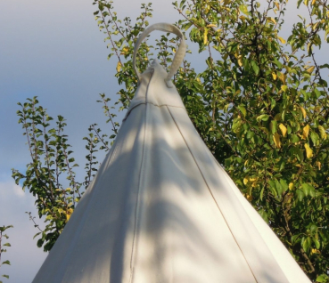 Preview: Cowboyzelt, Pyramidenzelt ca. 5,00 m x 5,00 m - natur