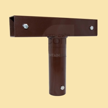 Preview: T-Stück ohne Dorn Ø 55 mm / 54x54mm