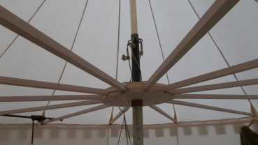 Stangen für Ritterzelt Speichenradzelt 300