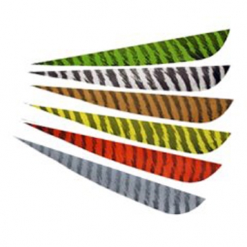 Preview: Naturfedern BARRED  -  Parabolic - 5 Zoll - ab 20 Stück