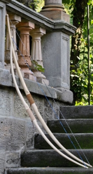 Preview: Marksman Bow 58 Zoll Farbe hell, mit Ledergriff