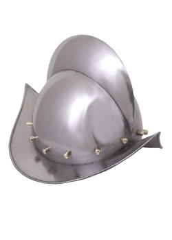 Preview: Deutscher Morion Helm,  - 1,6 mm Stahl