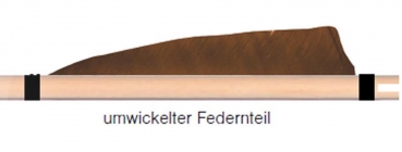 Preview: Fertigpfeil Thorg mit Bodkinspitze - ab 3 Stück