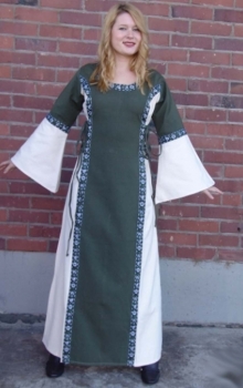 Mittelalter Baumwollkleid "Angie"