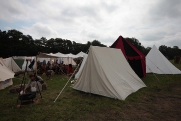 Preview: Mittelalterliches Keilzelt 2 x 2,30 m - komplett