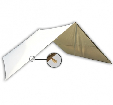 Preview: Sonnensegel - Lagerplane mit Schlaufen -250g/m2