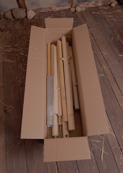 Preview: Truppenzelt, Walltent - 4,50 m x 3,00 m