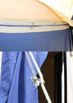 Preview: Mittelalterzelt Johann, Ø 3,00 m - komplett