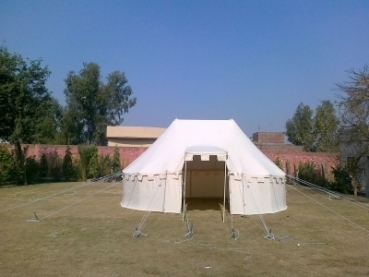 Preview: Mittelalterliches Lagerzelt 120 - komplett