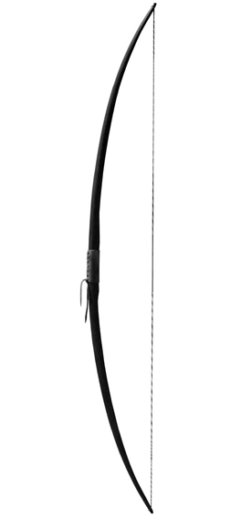 By Beier Germany Strongbow Marksman Langbogen – Traditioneller Rattanbogen Mit Ledergriff (50 Zoll)