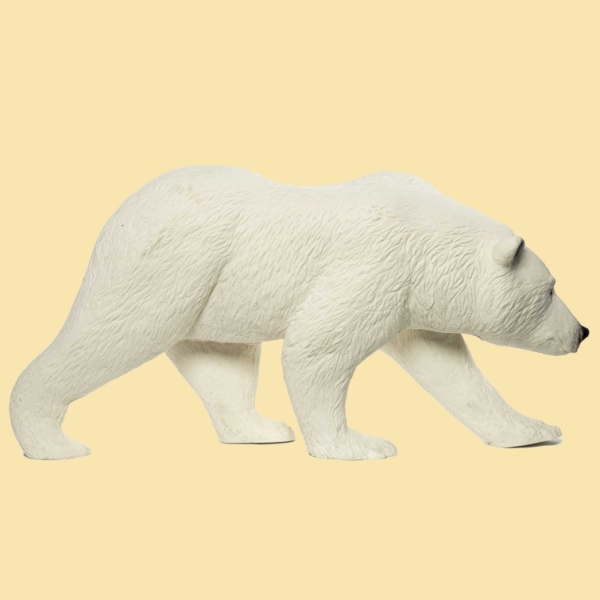 IBB 3D Tier großer Eisbär laufend