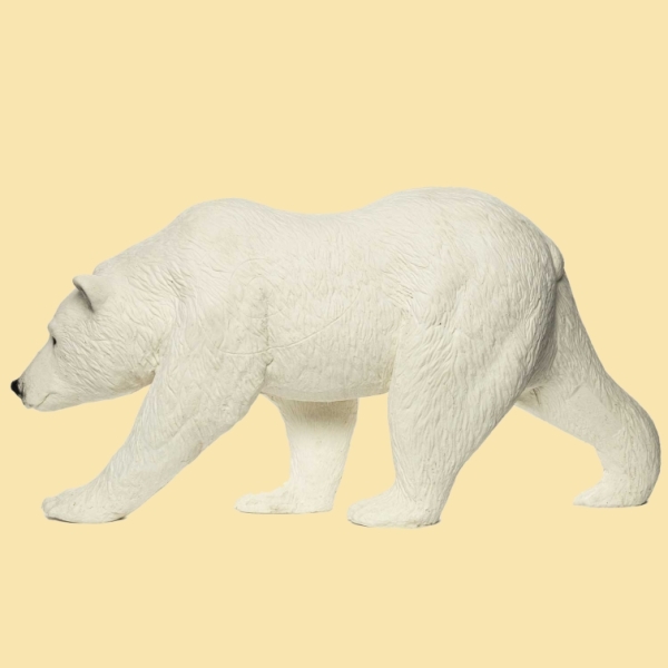 IBB 3D Tier großer Eisbär laufend