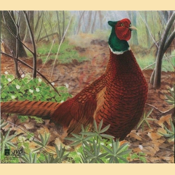 Scheibenauflage DR Fasan - ab 10 Stück