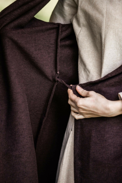 Wickelkleid - Gerlin - dunkelbraun