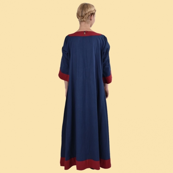 Mittelalterkleid - blau/rot