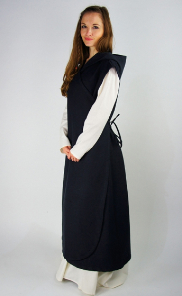 Wickelkleid "Gerlin" - schwarz