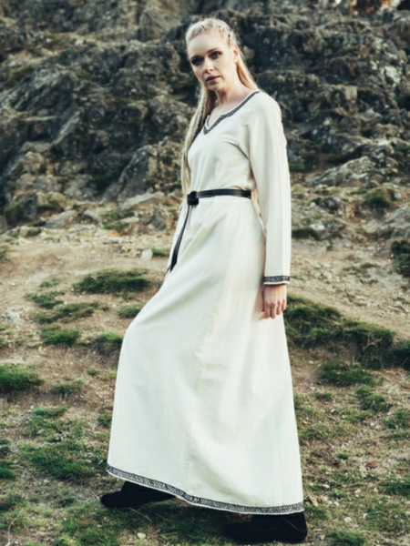 Wikingerkleid "Brigida" - natur