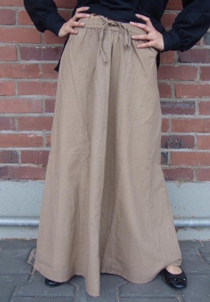 Mittelalterrock "Dana" - hellbraun