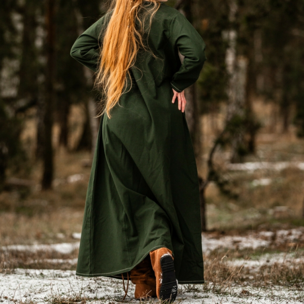 Wikinger Unterkleid Helga -  grün