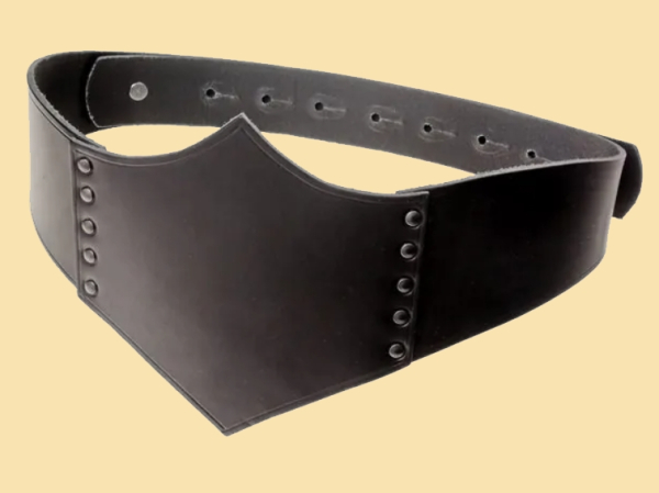 Ledermieder "Morgaine" - schwarz